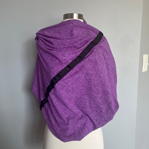 Lululemon Vinyasa Scarf *Rulu‎ Ultra Violet Multi wear - Picture 7 of 9